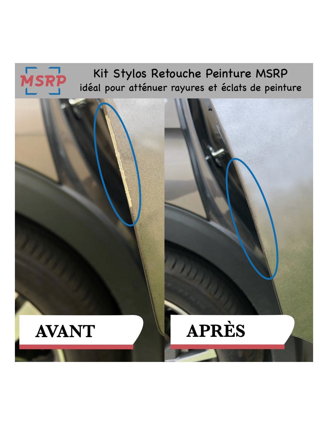 Citroen AX ETB BLEU CALVI NACRE MET Stylo Retouche Peinture