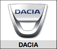 Liste code peinture Dacia